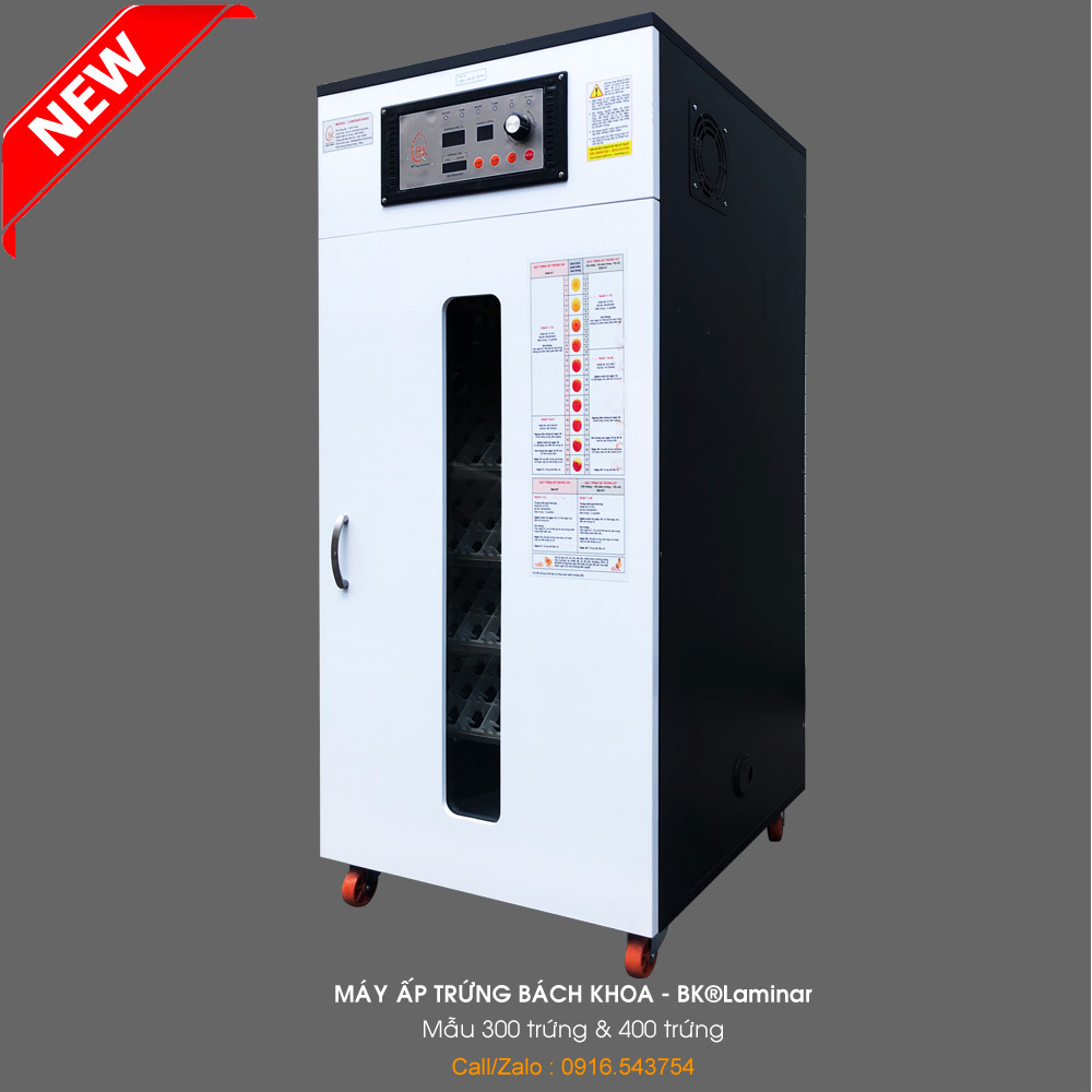 Máy ấp trứng 300 trứng - BK®Laminar